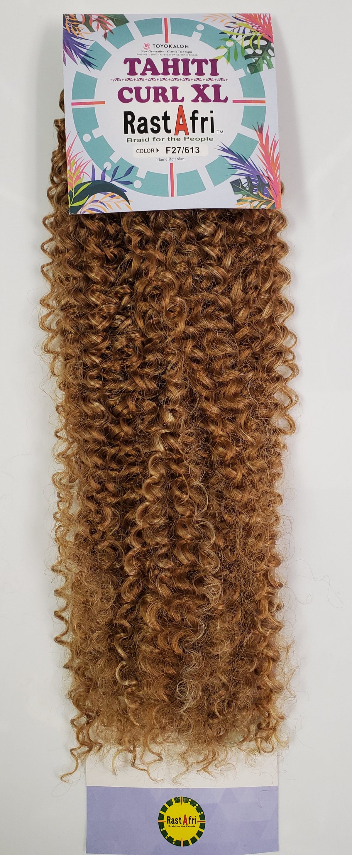 Rastafri Tahiti Curl XL Crochet Braid