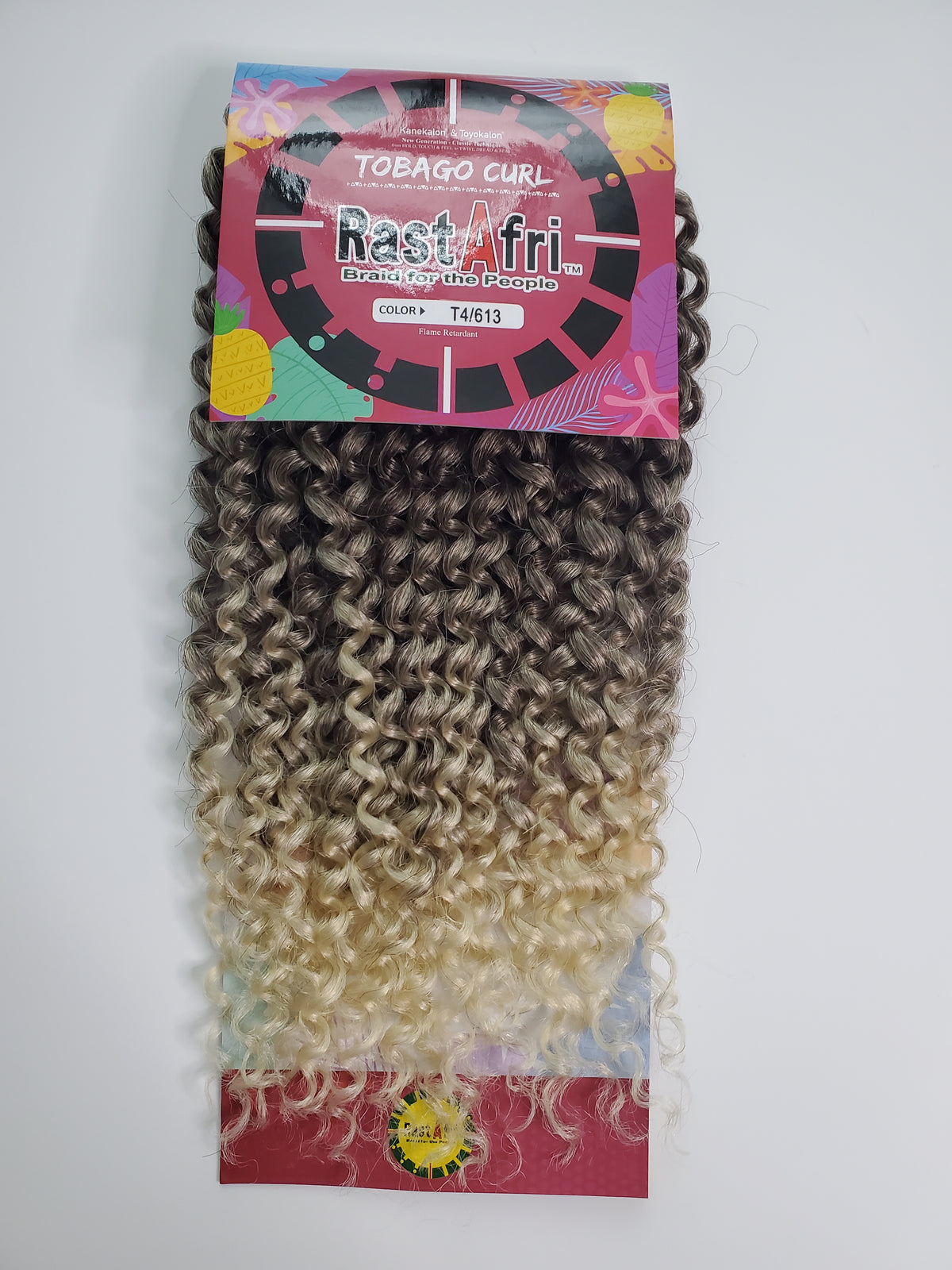 Rastafri Tobago Curl Crochet Hair T4/613