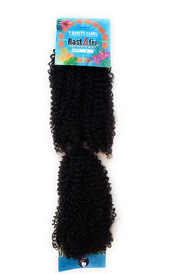 RastAfri Tahiti Curl Braid Dark Brown, #2, crochet hair