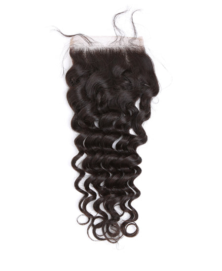 Hair closures curly lace front closure