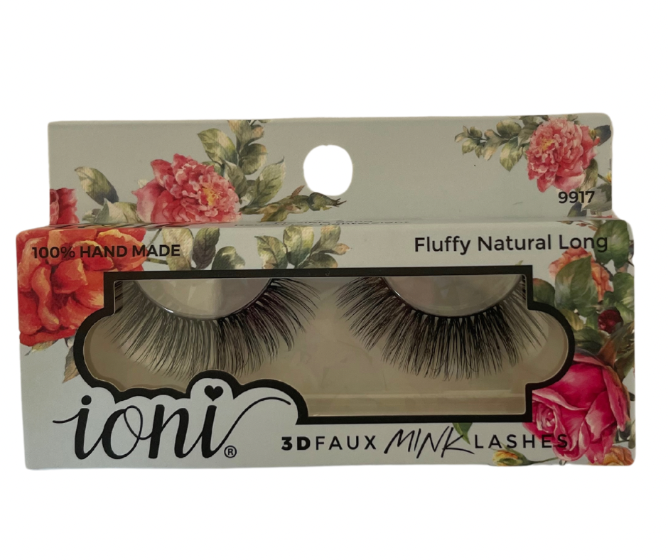 Fluffy natural long lashes