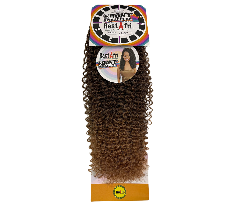 Ebony Spiral Curl Braid