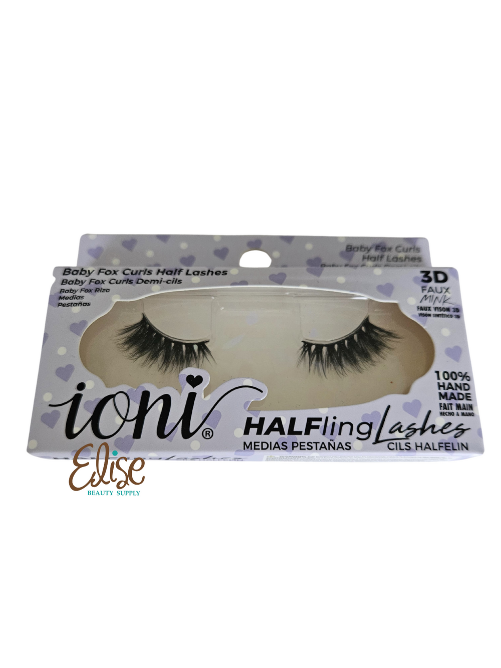 Ioni Half eyelashes baby fox curls