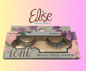 ioni lashes feathery natural curl 3d faux mink