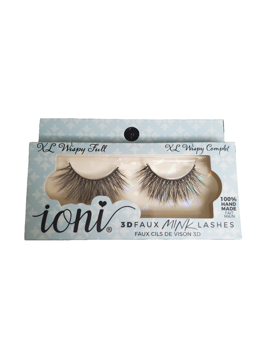 False eyelashes long black strip band