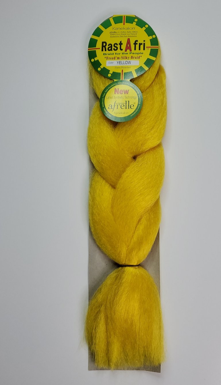 Silky Braids Yellow