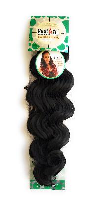 Body wave crochet braid hair 18 inch 1B 