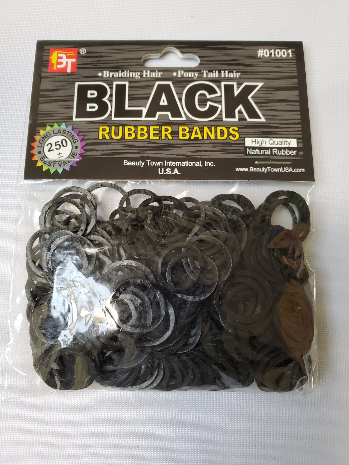 Black Rubber Bands