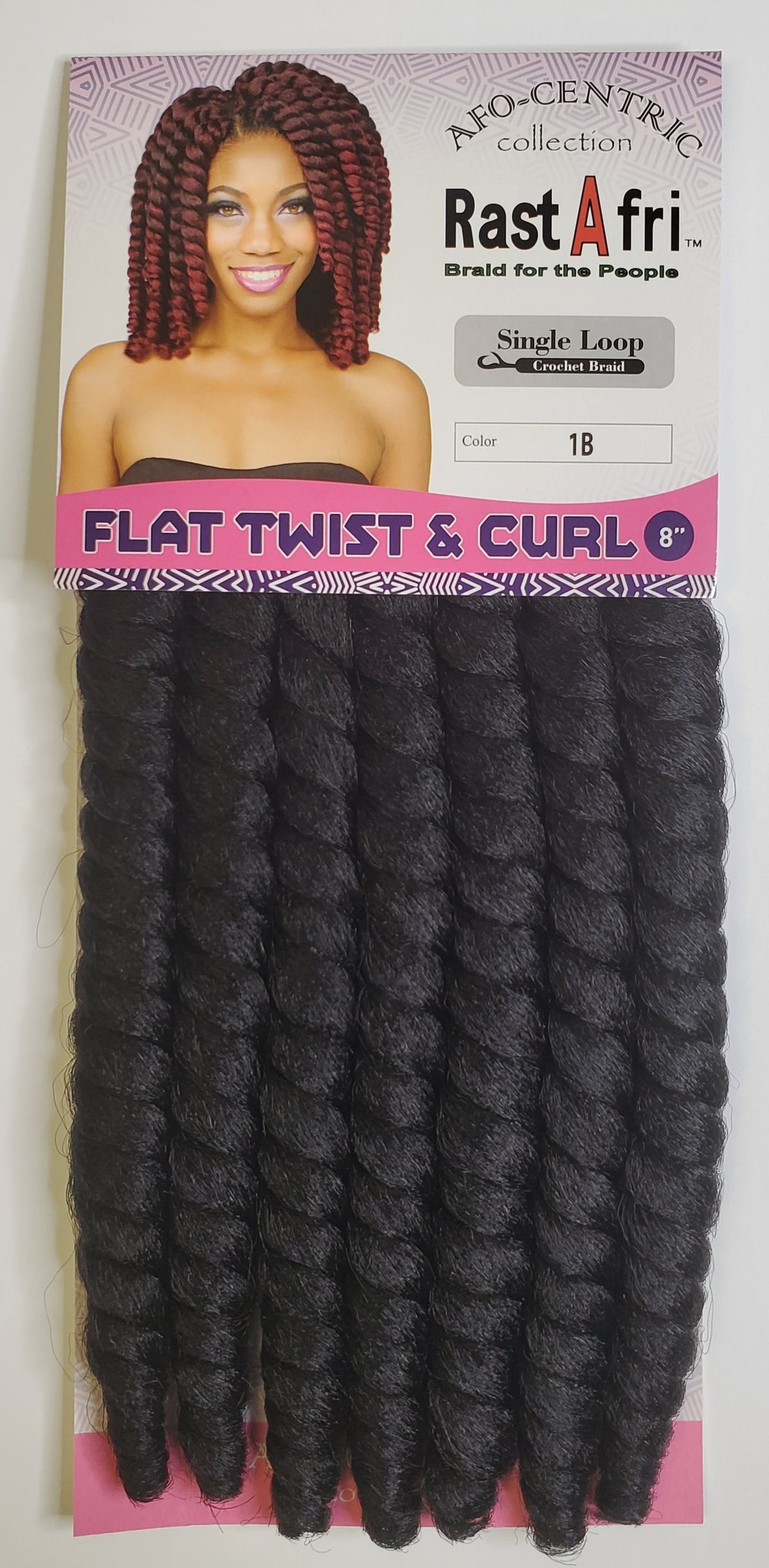 Flat Twist & Curl Crochet Braids