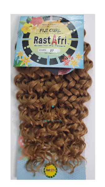 Rastafri Fiji Curl Crochet Braid Color 27