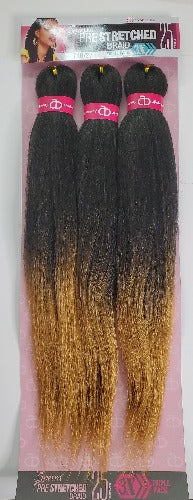 Afro Beauty 3X Pre-stretched Braids T1B/27