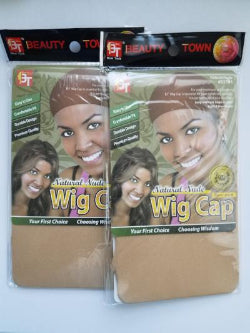 Stocking Wig Cap Natural Nude 2 Packs - Elise Beauty Supply