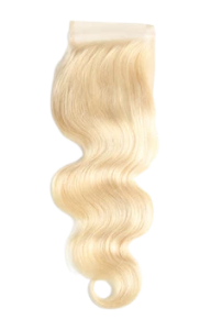 Blonde Lace Front Closure 4x4 Body Wave - Elise Beauty Supply