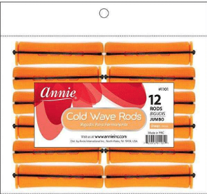 Annie Cold Wave Rods #1101 Orange 12 pc