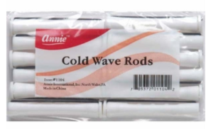 Annie Cold Wave Perm Rods White - Elise Beauty Supply
