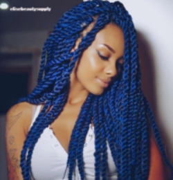 Urban Beauty Jumbo Blue Braids 3 Pack - Elise Beauty Supply