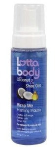 Lottabody Wrap Me Foaming Mousse with Coconut & Shea Oil - Elise Beauty Supply