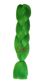 Silky Braids Green