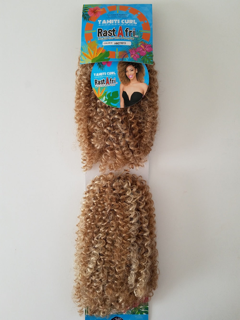  Crochet Braids 27/613 RastAfri Tahiti Curl- Elise Beauty Supply