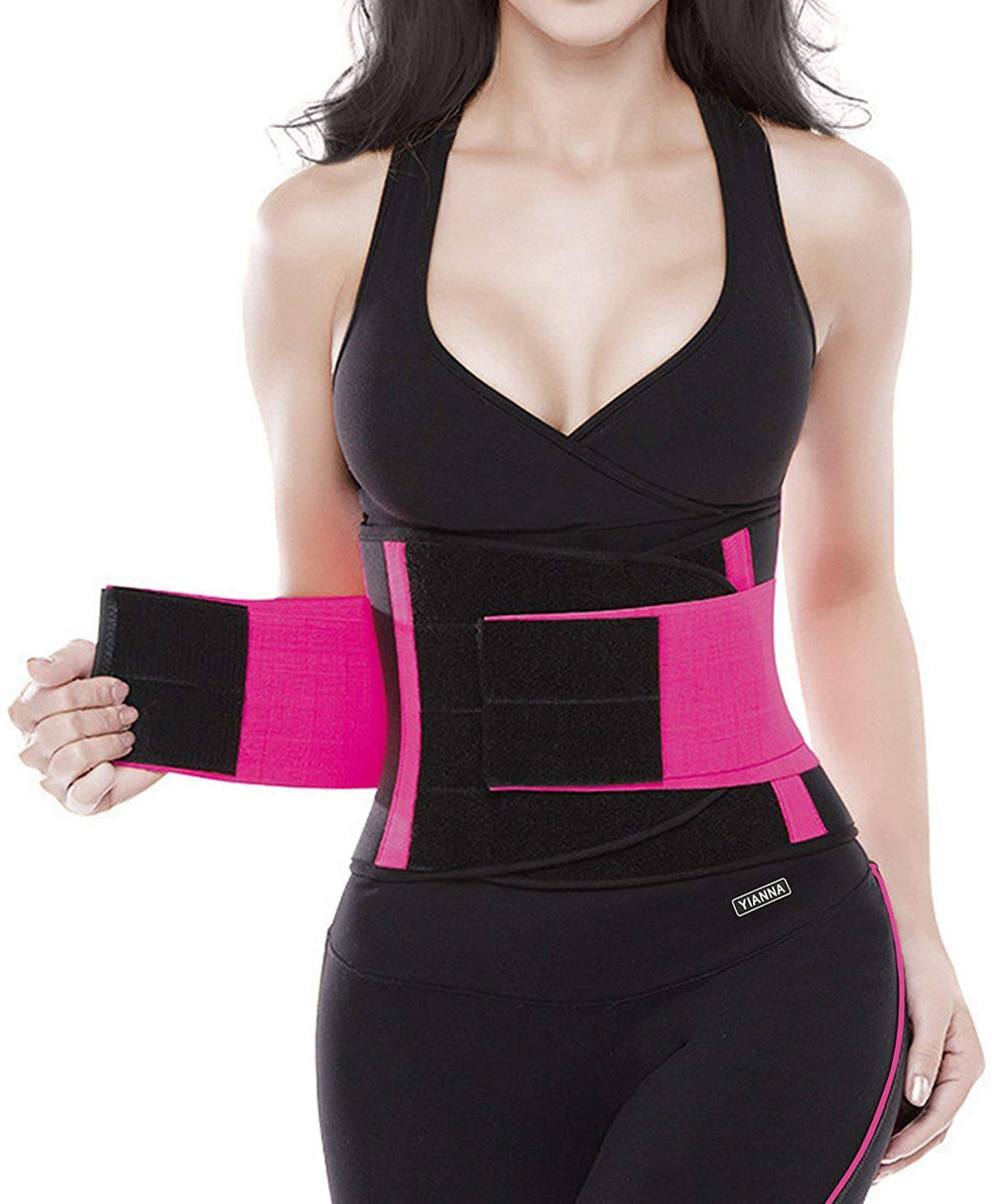 Women Latex Workout Waist Trainer Shapewear - Elise Beauty Supply