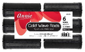 Annie cold wave rods Black 6ct