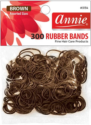 Annie Brown rubber bands 300 count