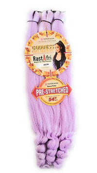 RastAfri Goddess Curl Braid 40 Pre-Stretched Braiding Hair