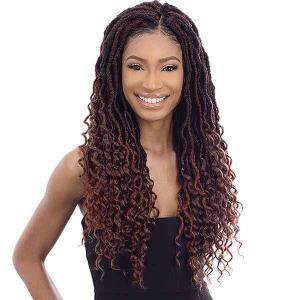 crochet braids Freetress Hippie Locs, 20 inch, model