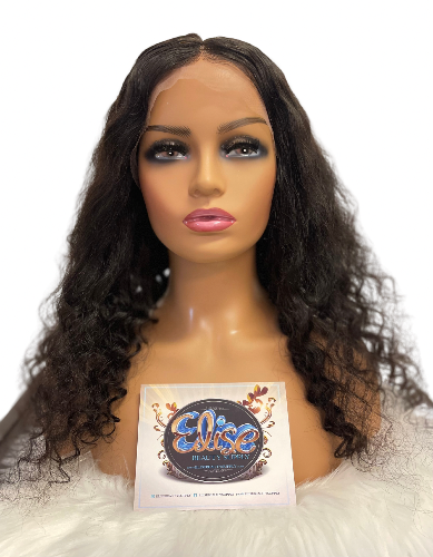 Frontal Lace Wig Human Hair Curly-Elise Beauty Supply